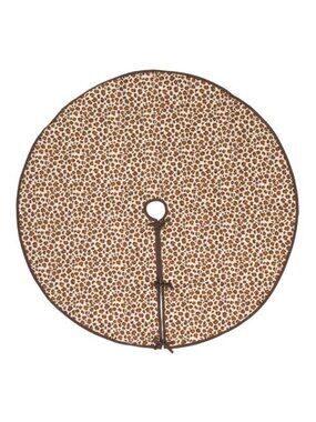 Lady Leopard 60" Diameter Tree Skirt, NEW in Package